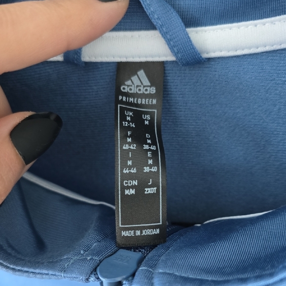 Primegreen Essentials Warm-Up Slim 3-Stripes Track Jacket - Picture 4 of 6